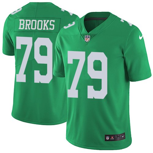 Nike Men & Women & Youth Eagles 79 Brandon Brooks Green Color Rush Limited Jersey,We sell and wholesale Nike Men & Women & Youth Eagles 79 Brandon Brooks Green Color Rush Limited Jersey on line form chian!